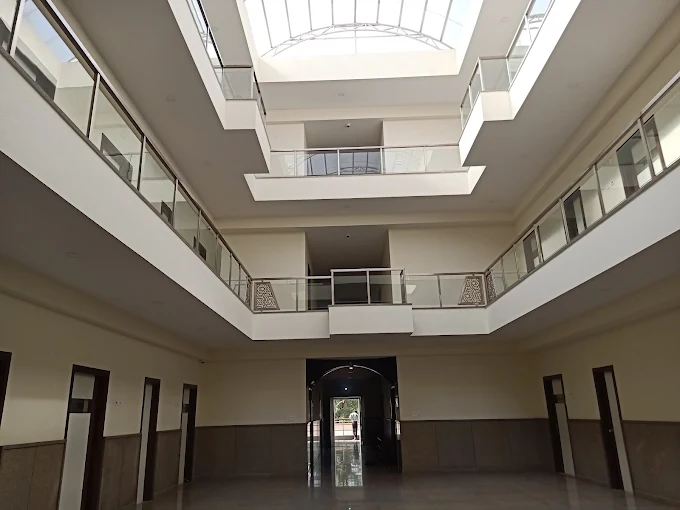 Ashram Exterior, Secure Parking and Family Suites